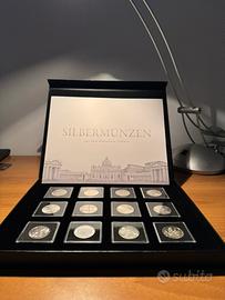 Lotto 12 monete da 500 lire in argento Vaticano