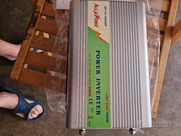 inverter ALCA POWER da 2000W con due uscite,usato 