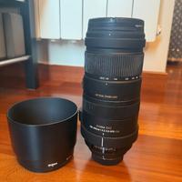 Sigma 120-400 F4.5-5.6 APO DG OS HSM per NIKON