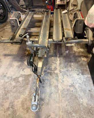 Carrello moto 3 posti ellebi