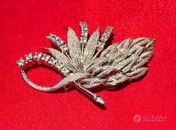 SPILLA CON BRILLANTI VINTAGE