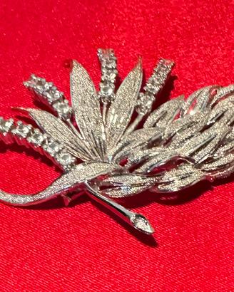 SPILLA CON BRILLANTI VINTAGE