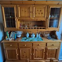 Credenza buffett da cucina in abete