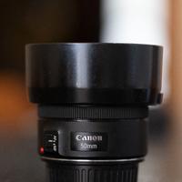 Canon EF 50mm f/1.8 STM + Paraluce ES-68