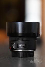 Canon EF 50mm f/1.8 STM + Paraluce ES-68