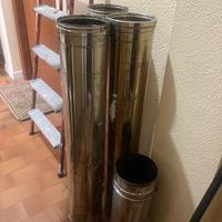 Tubo acciaio inox per caminetto 160mm