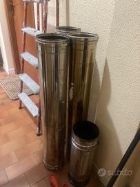 Tubo acciaio inox per caminetto 160mm