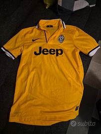 Maglia Juventus Away 2013/14 Gialla - Nike Jeep 
