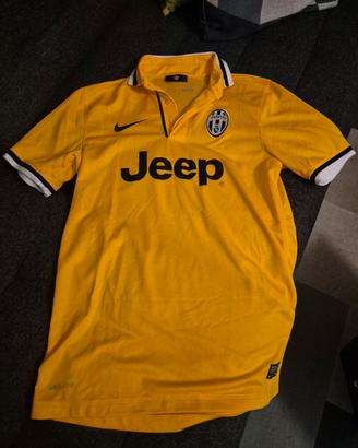 Maglia Juventus Away 2013/14 Gialla - Nike Jeep 