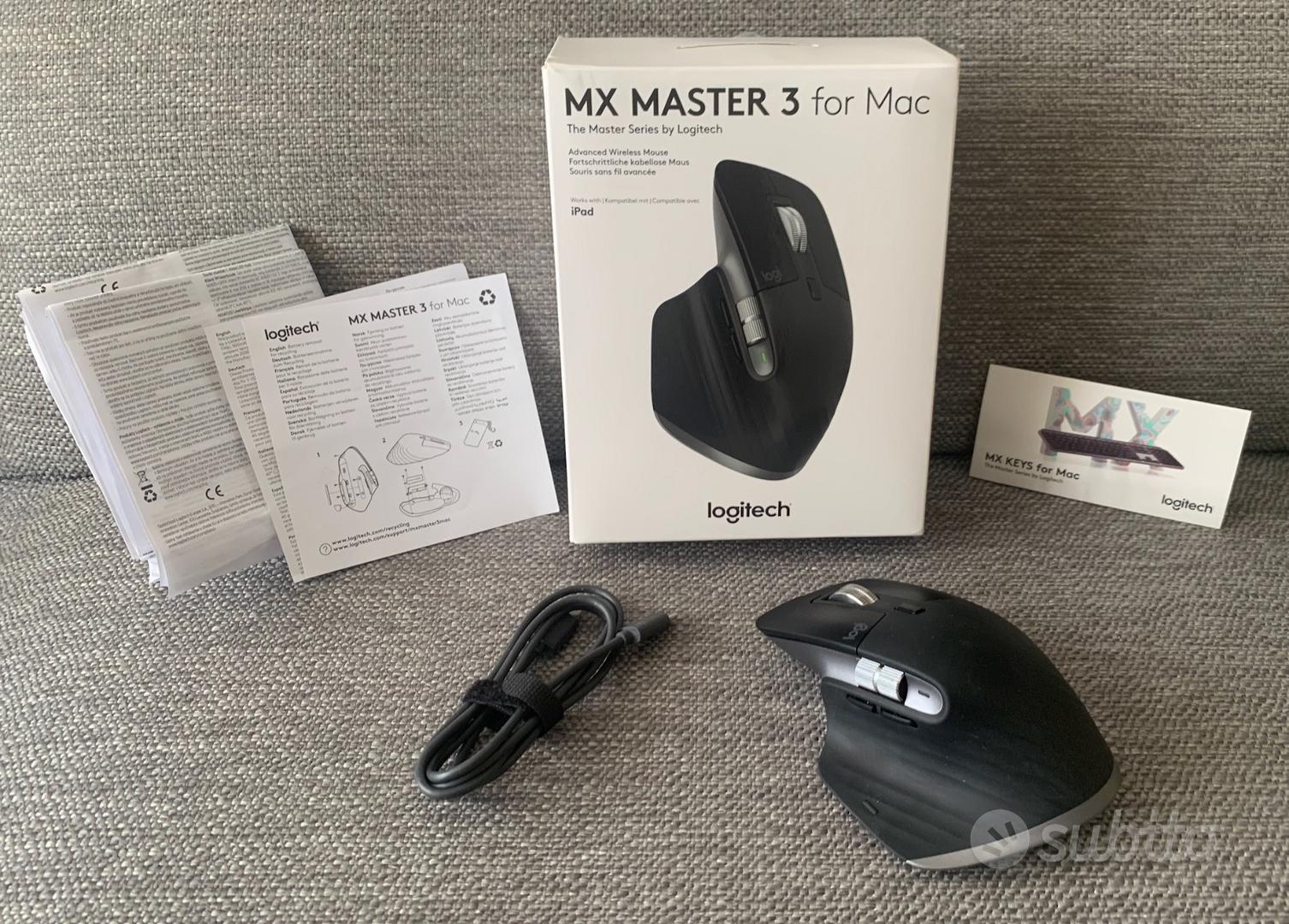 Mouse Logitech MX MASTER 3 for MAC - Informatica In vendita a Trieste