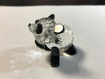 Swarovski - Panda mamma con cucciolo