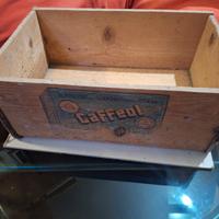 Cassa in legno vintage anni '30 - Caffeol