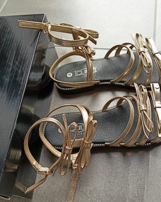 SANDALI ORO CULT  N 36