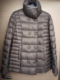 Piumino donna vera piuma Fred Perry tg M nuovo