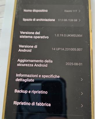 xiaomi 11T 128 GB 5G Grigio