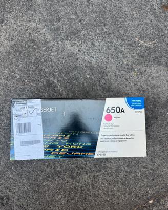 Toner Originale HP 650A Magenta (CE273A)