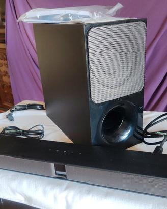 sound bar per pc - televisione - consolle