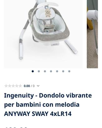 Dondolo automatico  ingenuity neonati