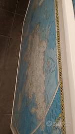 planisfero mondo e africa 