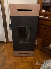 Stufa a pellet 14 kw canalizzabile