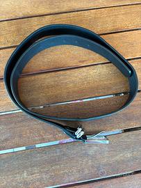 Cintura nera Combipel lunga 95 cm