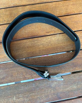 Cintura nera Combipel lunga 95 cm