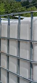 TANICA DA 1000 LITRI PER IRRIGAZIONE