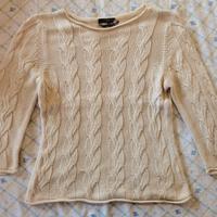 maglia donna cotone filato taglia m w. maxmara