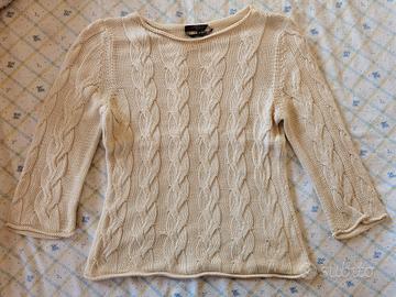 maglia donna cotone filato taglia m w. maxmara