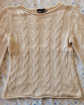 maglia donna cotone filato taglia m w. maxmara