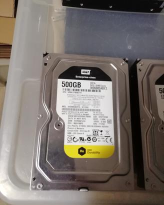 HARD DISK 500GB o 1TB SATA o 137GB SAS 3,5 POLLICI