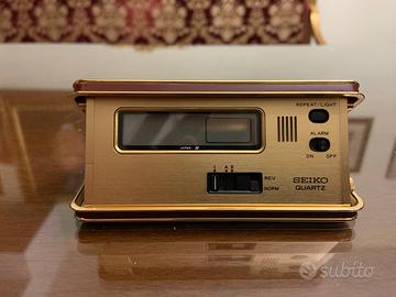 Orologio sveglia da tavolo Seiko