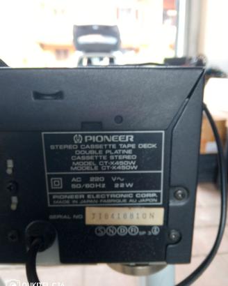 lettore di cassette doppio Pioneer CT-X450W