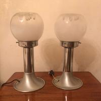 Coppia di lampade da tavolo Mazzega