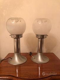 Coppia di lampade da tavolo Mazzega