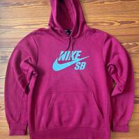 Felpa con Cappuccio Nike SB Bordeaux Taglia M