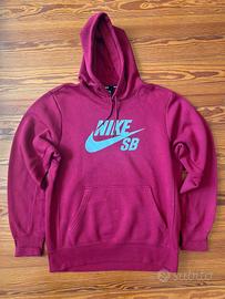 Felpa con Cappuccio Nike SB Bordeaux Taglia M