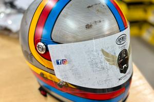 Casco Integrale Premier Trophy Platinum tg. S