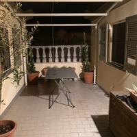 Tenda da sole a capanno