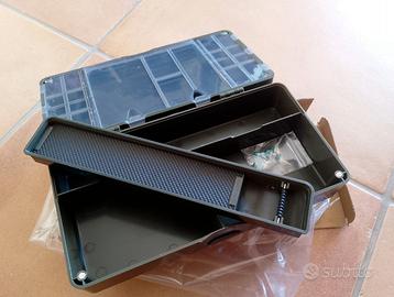 Tacklebox carpfishing super compatta. Nuova