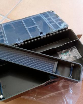 Tacklebox carpfishing super compatta. Nuova