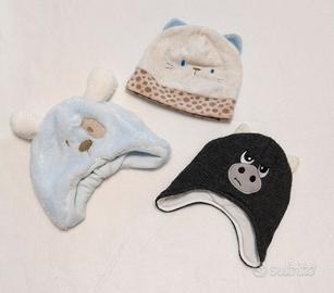 Chicco 3 cuffie neonato 0-3 mesi