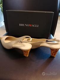 Sandali slingback Bruno Magli bicolore