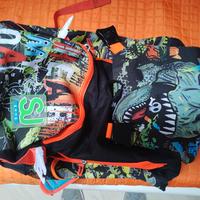 Zaino scuola Sj Gang REXME dinosauro bambino 