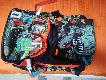 Zaino scuola Sj Gang REXME dinosauro bambino 