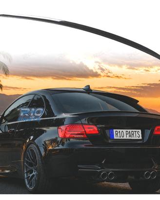 SPOILER ALETTONE BMW E92 E93 06-14 LOOK M NERO LUC
