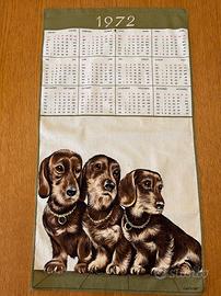 Calendario canovaccio anno 1972