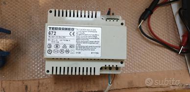 alimentatore citofoni terraneo 672