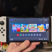 Nintendo Switch Oled Bianca + custodia