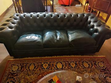 Divano 3 posti Poltrona Frau modello Chester